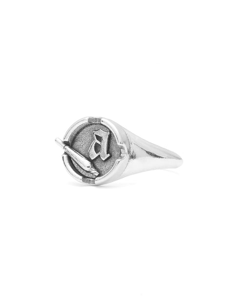 Ash Tray Signet Ring