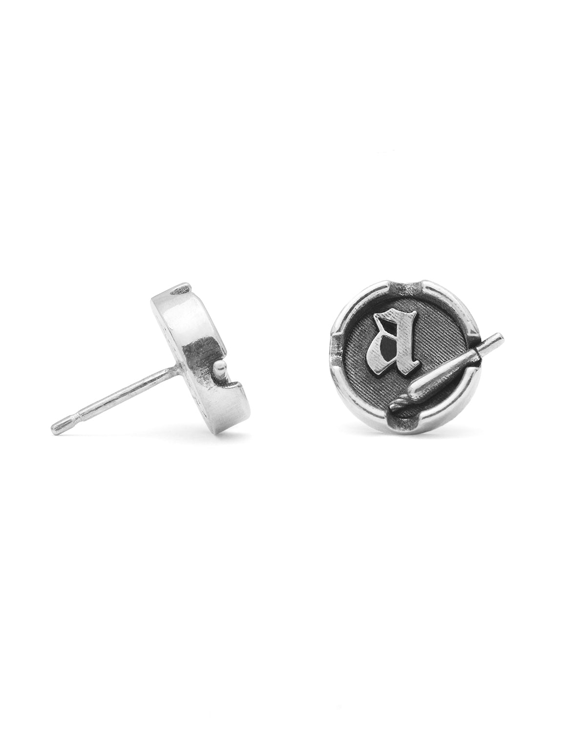 Ash Tray Stud Earrings
