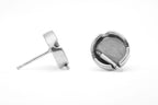 Ash Tray Stud Earrings