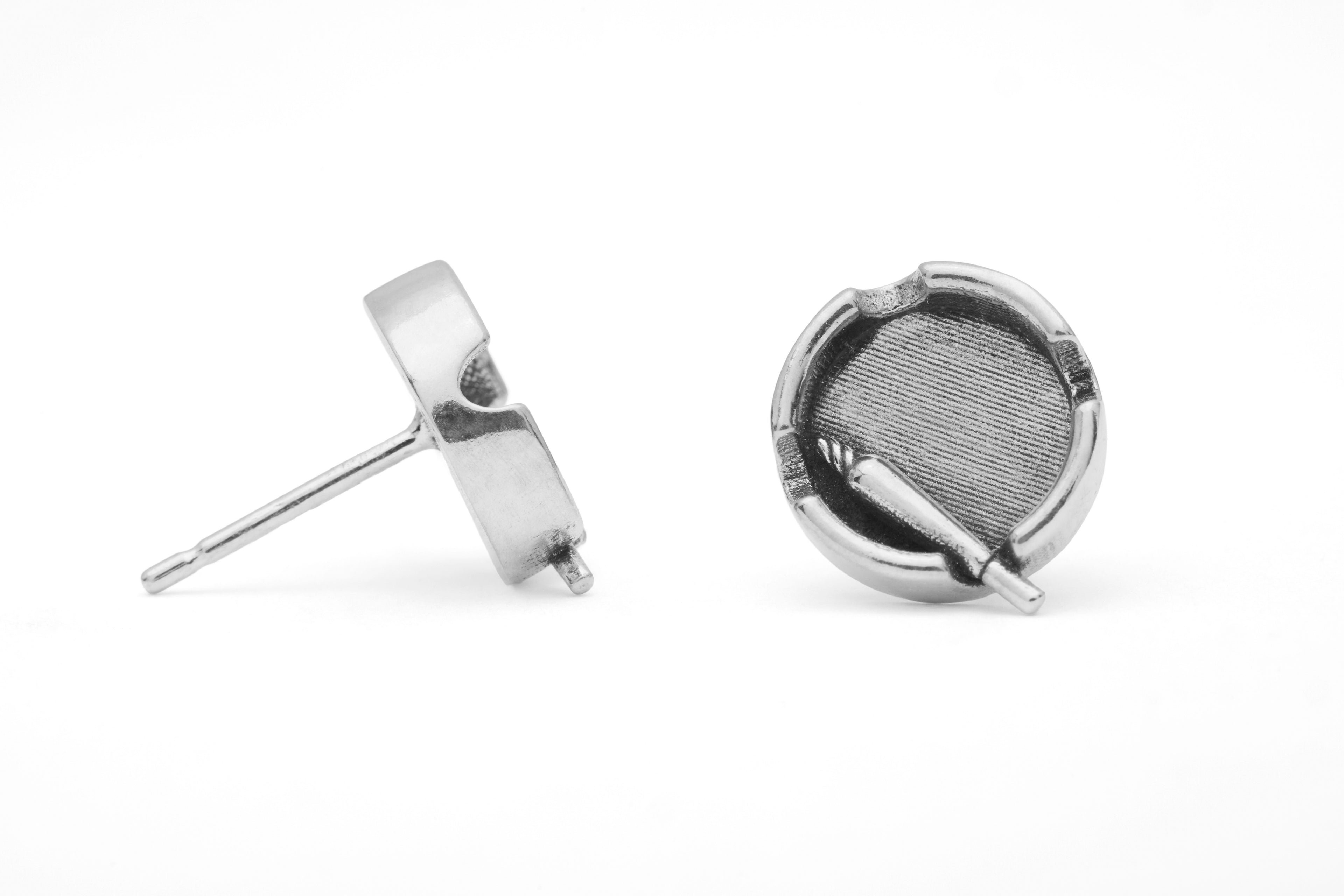 Ash Tray Stud Earrings